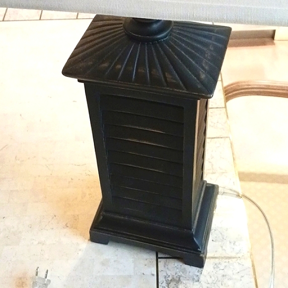 Lamp/ shutter Design /Linen Shade,,Brand New,,28",Valeri Parhill/Qvc - Picture 2 of 10